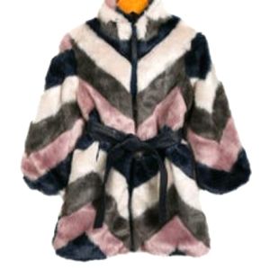 Imoga Faux Fur Girl Coat